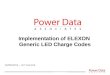 PLS 2016: Important ELEXON update: implementation of generic LED charge codes