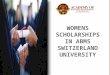 Womens scholarships in abms switzerland university