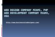 Web design word press e commerce php development company