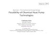 Possibility of Chemical Heat Pump Technologies