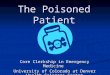 The Poisoned Patient