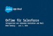 OnTime für Salesforce  - Integration von IBM Domino Kalender Kontakten und Mail - DNUG Hamburg