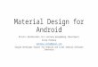 Material design for android (Diggest)