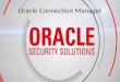 Oracle Connection Manager