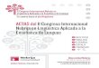 Actas del II Congreso Internacional Nebrija en Lingüística Aplicada 