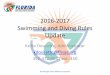 2016-2017 Swimming and Diving Rules Update - fhsaa.org