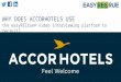 How does ACCORHOTELS use the easyRECrue video interviewing platform