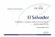 Presentation El Salvador - University of Economics, Prague