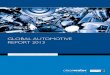 GLOBAL AUTOMOTIVE REPORT 2013
