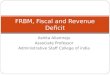 FRBM, Fiscal and Revenue Deficit