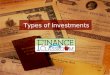 Types of Investments PPT