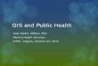 GIS and Public Health - Alberta Health Services