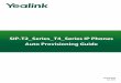Yealink SIP-T2 Series IP Phone Auto Provisioning Guide V80