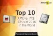10 Bestselling AMD & Intel CPU Processors for the year 2016-2017