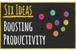 Guidelines for Boosting Productivity — Part 1