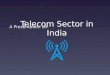 Telecom sector presentation on Idea cellular