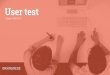User Test Introduction