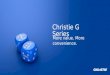 Christie G Series