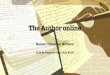 The Author Online