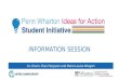 Penn Wharton I4A Student Initiative: Info Session