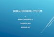 Lodge booking system