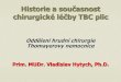 Historie a současnost chirurgické léčby TBC plic