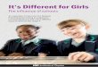 It's Different for Girls: The Influence of Schools