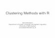 Clustering Methods with R