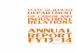 2014 DLIR Annual Report