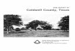 Soil Survey of Caldwell County, Texas - USDA