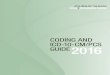 CODING AND ICD-10-CM/PCS GUIDE2016