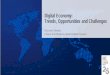 Digital Economy: Trends, Opportunities and Challenges