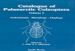 Page 1 Catalogue of Palaearctic Coleoptera Volume 1 