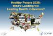Who's Leading the Leading Health Indicators? Webinar