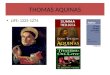 Topic 8 - Thomas Aquinas