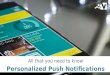 All that you must know about personalized push notifications vizury