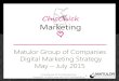 Three Month Digital Marketing Strategy