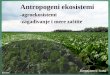 Antropogeni ekosistemi: agroekosistemi