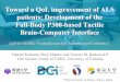 Toward a QoL improvement of ALS patients: Development of the Full-body P300-based Tactile Brain-Computer Interface