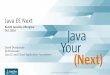 Java EE Next - BeJUG JavaOne Afterglow 2016