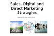 Sales digital and direct marketing strategies presentation