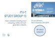 ITU-T Study Group 13 Introduction