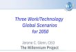 World Future Society talk on Work/Technologh Global 2050 scenarios