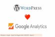 WordPress e Google Analytics - Da dove iniziare