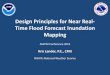 Design Principles for Near Real- Time Flood Forecast Inundation 