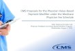 CMS Proposals for the Physician Value-Based Payment Modifier 