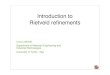Introduction to Rietveld refinements