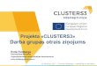 Interreg Europe CLUSTERS3 ziņojums