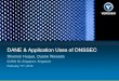 DANE & Application Uses of DNSSEC - Singapore