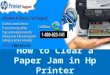 How To Clear A Paper Jam in Hp Printer